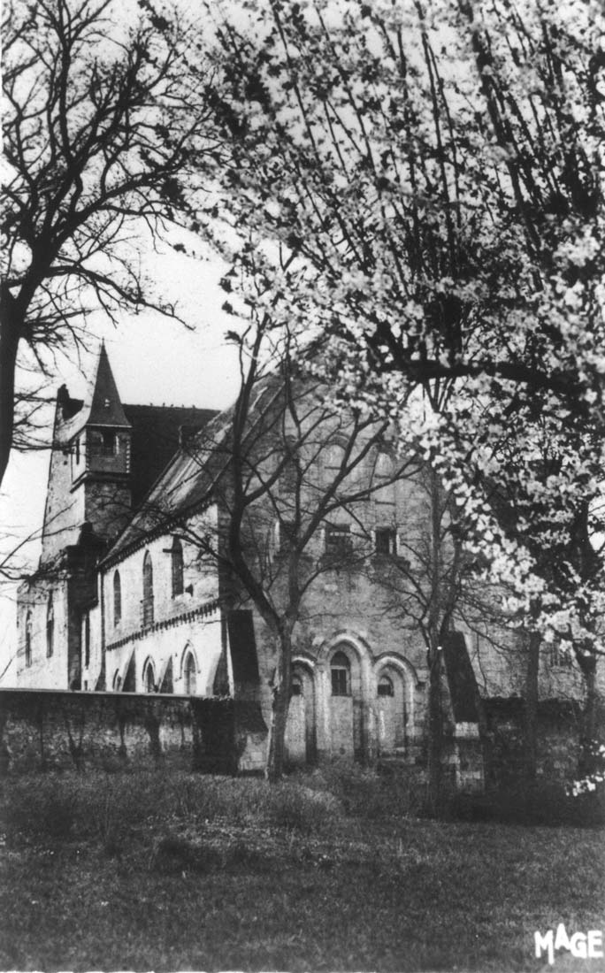 Les chapelles vues des Ursulines