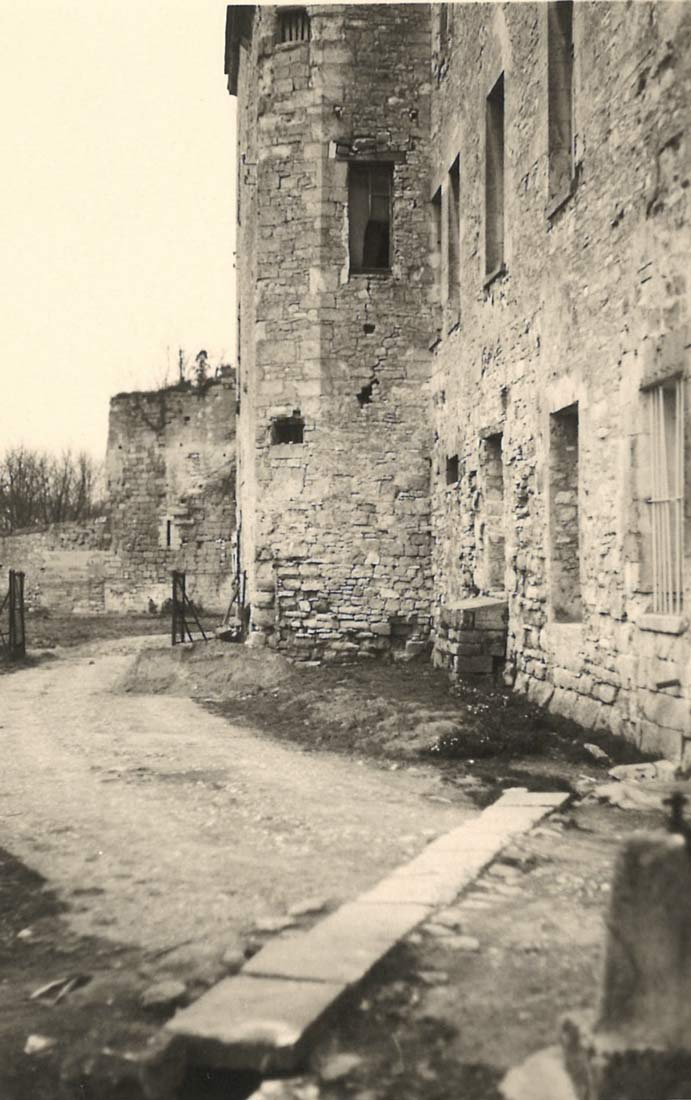 1959 : façade sud du château