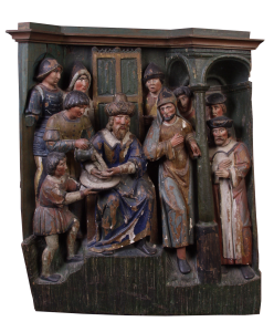 Le lavement des mains, vue générale