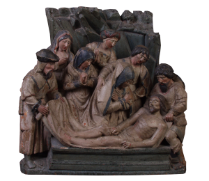 Mise au tombeau, vue générale