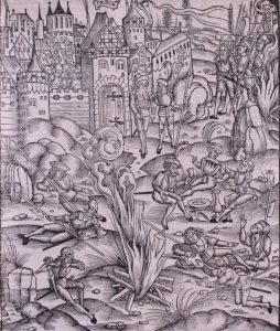 Le siège de Troie, vue générale