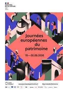 Affiche des Journées européennes du patrimoine 2026