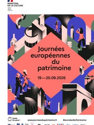 Affiche des Journées européennes du patrimoine 2026